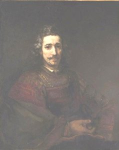 Mann Mit Einer Lupe — Rembrandt Van Rijn, Dutch Baroque