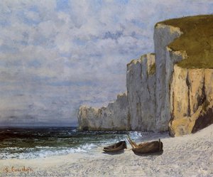 Bay With Cliffs — Gustav Кјорбе, Romantic Realism Romantic Realism