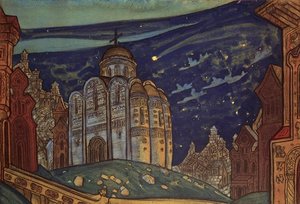 Putivl. Eclipse. — Nicholas Roerich