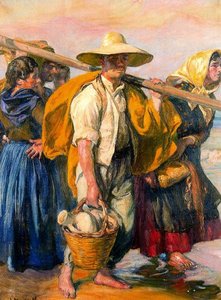 Fishermen 2 — José Mongrell Torrent, Contemporary Realism