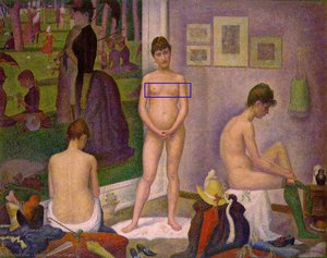 Models — Georges Pierre Seurat, Impressionism