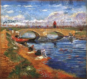 Gleize Bridge Over The Vigueirat Canal, The — Vincent Willem Van Gogh, Post-impressionism
