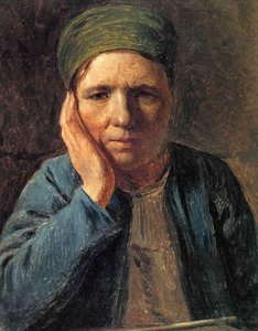A Peasant Woman, Resting On Her Hand — Alexei Venetsianov