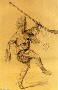 Dancing Bashi-bazouk — Jean-léon Gérôme, Academicism