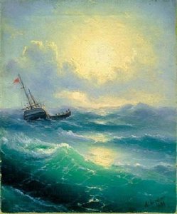 Sea (etude) — Ivan Konstantinovich Aivazovsky