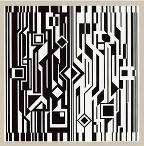 Abstract Composition 17 — Victor Vasarely, Op-art