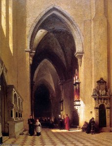 Domkerk In Trier — Johannes Bosboom
