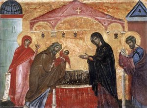 Presentation Of Jesus At The Temple — Guido Da Siena