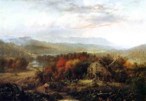 The Old Farmhouse — Jerome B. Thompson