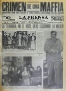Cover Of The Newspaper La Prensa — La Prensa Gráfica