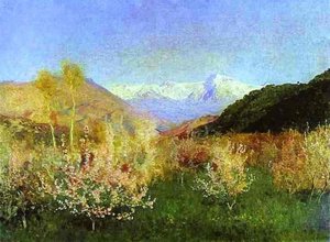 Springtime In Italy — Isaak Ilyich Levitan, Impressionism