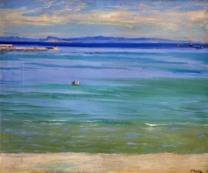 Tangier Bay, Sunshine — Sir John Lavery