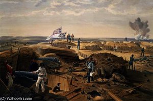 Interior Of The Redan — William Simpson