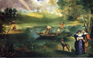 Das Angeln — Édouard Manet