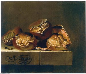 English Chestnuts — After Adriaen Coorte