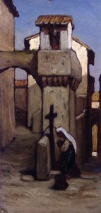 Little Shrine, Subiaco, Italy — Elihu Vedder