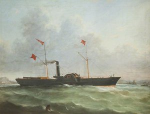 'royal Consort' Paddle Steamer — Joseph Semple