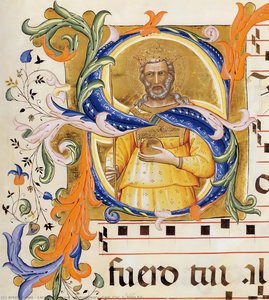 Antiphonary (cod. Cor. 1, Folio 63) — Lorenzo Monaco