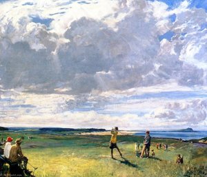 The Links, North Berwick — Sir John Lavery