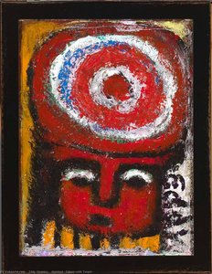 Untitled (figure With Target) — Eddy Mumma