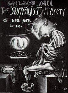 The Surrealist Mystery Of New York I, 1935 — Salvador Dalí, Surrealist Movement