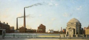 Birmingham With The Hall Of Memory — Algernon Cecil Newton