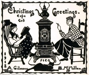 Christmas Greetings 1918 — Милред Макмиллен
