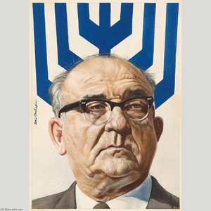 Levi Eshkol — Boris Chaliapin