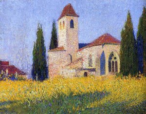Church In Labastide — Henri Jean Guillaume Martin