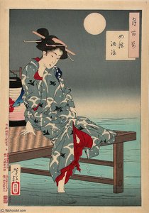 Shijo Noryo — Tsukioka Yoshitoshi