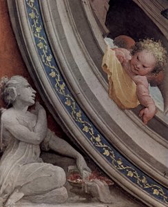 Justizia (detail) — Domenico Di Pace Beccafumi