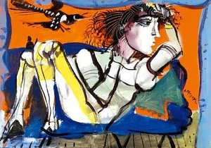 Reclining Girl — Dimitris Mytaras