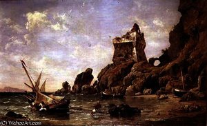 Tower Of Erchia — Edward William Cooke