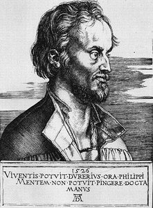 Portrait Of Philipp Melanchthon — Albrecht Dürer