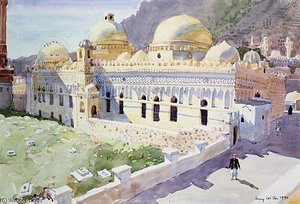 Mosque, Taiz, Yemen — Lucy Willis