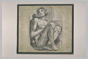 Man Sitting — Bartolomé Esteban Murillo