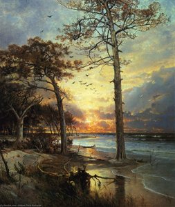 At Atlantic City — William Trost Richards