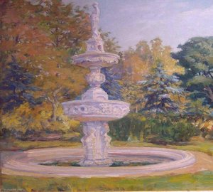 Fountain In The Park — Sergey Arsenievich Vinogradov