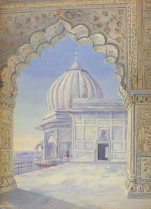 El Palacio. Delhi. India. Novr. 1878 — Marianne North