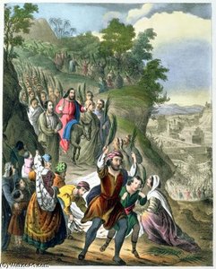 Christ's Triumphal Entry Into Jerusalem — Siegfried Detler Bendixen