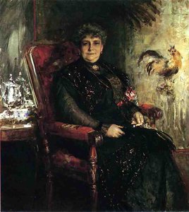 Portrait Of Mme. E.h. Bensel — William Merritt Chase