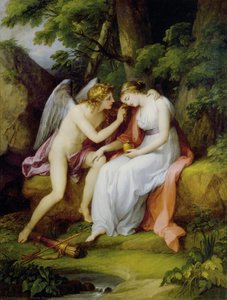 Cupid And Psyche — Maria Anna Angelika Kauffmann, Romanticism