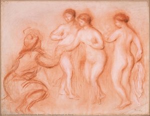 The Judgement Of Paris — Pierre-auguste Renoir