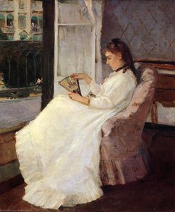 The Artist's Sister At A Window — Berthe Morisot, Impressionism