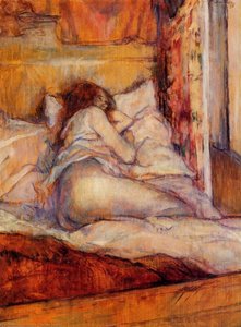 The Bed — Henri De Toulouse-lautrec, Post-impressionism