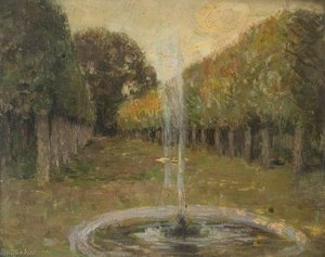 Corner Of Versailles Park — Henri Le Sidaner