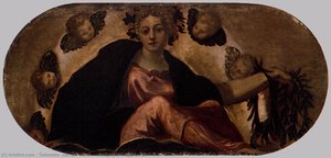 Allegorie Der Freude — Tintoretto (jacopo Comin), Baroque Painting