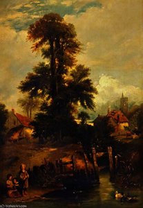 The Young Anglers — William James Müller
