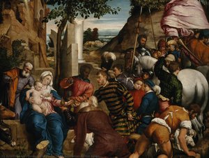 The Adoration Of The Kings — Jacopo Bassano