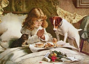 Suspense, Poster — Charles Burton Barber